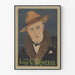 Vintage Louis Verneuil poster portrait with hat