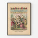Vintage illustrated poster Lustige Werke by D. Kalisch by W. Scholz