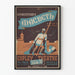 Póster vintage de teatro Macbeth en el Teatro Copley