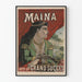 El póster vintage Maina será un gran éxito