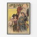 Póster vintage de la Guerra 14-18 Marne Yser Somme Verdun - Soldado y mujeres