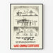 Póster vintage de Certificados de Ahorro en Guerra - Decoración mural retro