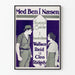 Póster vintage Med Ben i Næsen con Wallace Reid y Cleo Ridgely
