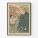 Póster vintage Mévisto - Ilustración industrial y obrera