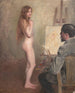 mística - Émile Friant — vista de la obra