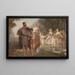 The Family - Émile Lévy — framed artwork on a wall