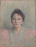 Portrait of a Young Woman - Émile Lévy — artwork view