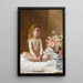 The Butterfly - Émile Lévy — framed artwork on a wall