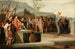 Vercingétorix surrendering to Julius Caesar - Émile Lévy — artwork view