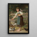 Nourrir les Colombes - Émile Munier — framed artwork on a wall