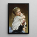 His Best Friend - Émile Munier — framed artwork on a wall