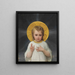 Jesus - Émile Munier — framed artwork on a wall