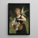 Messenger of Love - Émile Munier — framed artwork on a wall