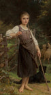The Shepherdess - Émile Munier — artwork view