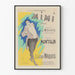 Póster vintage Mimi, canción de J. Mévisto y Gaston Maquis