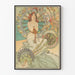 Póster decorativo Art Nouveau Mónaco Monte Carlo por Alphonse Mucha