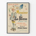 Póster vintage de Monsieur de La Palisse ópera-bóffe