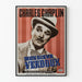 Póster vintage Señor Verdoux con Charles Chaplin