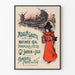 Póster vintage Molino de la Galette Mañana-Baile