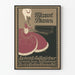 Póster vintage de Mozart Pianos por Heinrich Hillgärtner