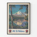 Póster vintage Mt. St. Helens Northern Pacific - Decoración mural de naturaleza