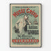 Póster vintage Museo Grévin Audiciones Telefónicas El Concierto del Eldorado
