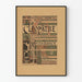 Póster de decoración mural Música de escena Cleopatra - Xavier Leroux