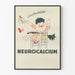 Póster vintage Neurocalcium irritabilidad infantil