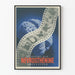 Vintage poster Névrosthénie illustration of brain and photographic negatives