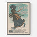 Póster vintage de Nueva York Sunday World - Ilustración de moda sobre hielo