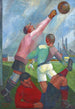 Footballers in the Plain - Ángel Zárraga — artwork view