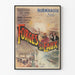 Póster antiguo Normandía Forges les Eaux Art déco vintage