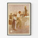 Póster Trabajemos por Nuestra Señora del Trabajo - Decoración mural histórica