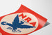 Póster mural Miembro de la NRA Hacemos Nuestra Parte Vintage Rojo y Azul