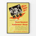 Póster vintage NSB Anuncio de vacaciones en Noruega