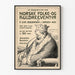 Póster vintage de cuentos y leyendas noruegas