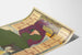 Vintage Wall Poster October - November - December Calendar