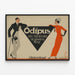 Póster vintage Edipo - Elegancia y estilo retro — cuadro enmarcado en la pared