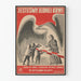 Póster mural polaco vintage « Jestesmy Jednej Krwi »