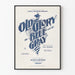 Póster Vintage Old Glory The Blue and the Gray