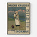 Póster vintage Orient Cruises Crucero por Noruega