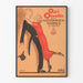 Póster vintage Ossi Oswalda La chica de millones