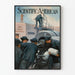 Póster vintage Scientific American - Defensa costera militar