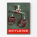 Póster vintage Oxyléine antiséptico intestinal y urinario