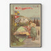 Póster antiguo PLM Compañía General Transatlántica Argel vintage