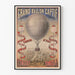 Póster vintage Gran Globo cautivo - Panorama de París