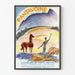 Póster publicitario vintage de avena Pantavoine
