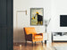 Póster vintage de papel para cigarrillos JOB decoración de pared