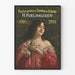 Póster vintage de perfumerías y jabones de tocador H. Kielhauser en Graz