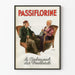 Póster vintage Passiflorine, el Calmante de los Ancianos
